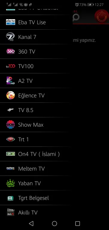 Cep tv apk Ekran Çekimleri 2