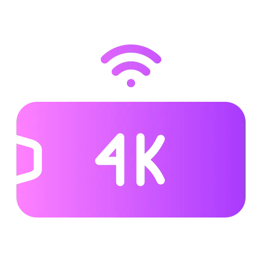 HD kalitesinde ve 4K kalitesinde video içeriği